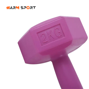 Nhà Máy Miễn Phí Trọng Lượng Nhà Thiết Bị Tập Thể Dục Sức Mạnh Đào Tạo 1 2 3 <span class=keywords><strong>4</strong></span> 5 6 <span class=keywords><strong>Kg</strong></span> Hex Xi Măng Nhựa Quả Tạ - Product Image 6