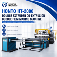 Machine d'emballage automatique à film à bulles d'air par co-extrusion à double vis HONTO HT-2000
