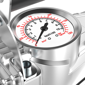 סיטונאי אספקת אוויר מהירה נייד כפול צילינדר רכב מדחס אוויר באיכות גבוהה ניפוח צמיגים לרכב - Product Image 2