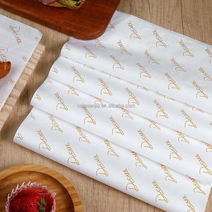 Papel desechable a prueba de aceite, pollo frito, patatas fritas, hamburguesas, pan, periódicos en inglés, bandejas para hornear, papel acolchado - Product Image 4