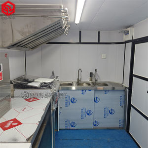 Logotipo Personalizado y Diseños de Adhesivos Únicos para la <span class=keywords><strong>Marca</strong></span> de un Remolque de Comida Profesional de Pizza con Cocina Completa - Product Image 4