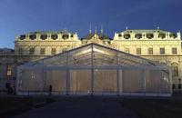 Tente de Réception de Luxe à Cadre en Aluminium pour Événements Extérieurs, Grande Vente d'Usine, Tente Marquee Transparente à Portée Libre