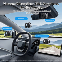 Penyangga Ponsel Mobil Magnetik Kuat N52 dari Aluminium Alloy, Perekat Vakum untuk Dashboard Truk dan Mobil, Grosir, OEM, Supplier Pabrik