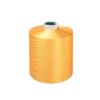 Fil texturé 100% polyester, teint en masse, 250D/144F HIM NIM SD Bright DTY pour la couture et la broderie