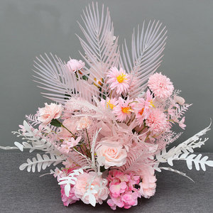Nueva Colección <span class=keywords><strong>de</strong></span> Bodas: Arreglos Florales a Gran Escala, Decoraciones <span class=keywords><strong>de</strong></span> Flores <span class=keywords><strong>de</strong></span> Seda, Marcadores <span class=keywords><strong>de</strong></span> Caminos Terminados, Arte Floral para Bodas - Product Image 1