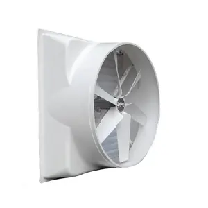 Ventilatore industriale a basso rumore Frp/ventilatore a cono in fibra di vetro con pale in plastica per allevamento di pollame