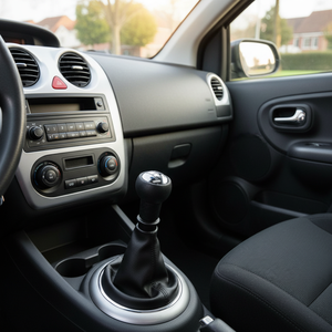 ปลอกหุ้มหัวเกียร์และหัวเกียร์ Citroen C2 แบบหนา เงา อุปกรณ์ตกแต่งรถยนต์ - Product Image 3
