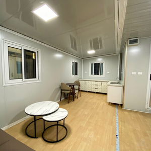 Petite maison mobile préfabriquée, 2 chambres, maison modulaire économique, mini-maison préfabriquée, maison-conteneur moderne avec salle de bain, faible coût - Product Image 6