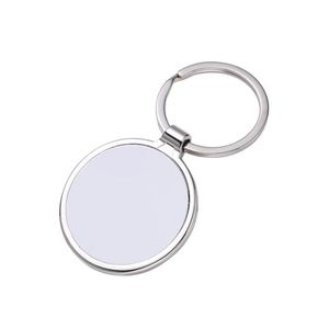 WW313 Sublimation Blanks <b>Keychain</b> Rectangle Sublimation Transfer Blanks with Metal Round Key Rings for Heat Press - Product Image 5