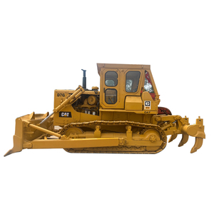 รถดันดินตีนตะขาบ Cat D7G สีเหลือง อุปกรณ์ก่อสร้างงานหนัก ชิ้นส่วนหลักของเครื่องยนต์ ความจุดันดิน 4 เมตร  ประสิทธิภาพการทำงานสูง - Product Image 3