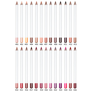 <span class=keywords><strong>Crayon</strong></span> à lèvres <span class=keywords><strong>et</strong></span> <span class=keywords><strong>crayon</strong></span> à sourcils imperméables personnalisés 26 couleurs en gros avec marque privée, <span class=keywords><strong>rouge</strong></span> à lèvres de haute qualité pour professionnels - Product Image 3