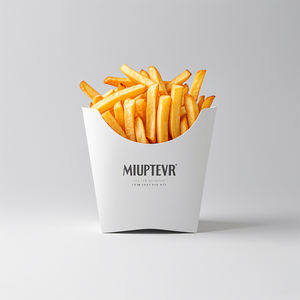 Conteneur à emporter personnalisé pour salade <span class=keywords><strong>bento</strong></span> Boîte de hamburger à emporter en papier Emballage alimentaire pour frites pour fast-food - Product Image 2