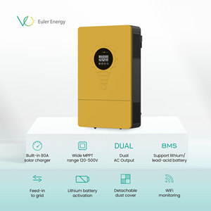 <span class=keywords><strong>Dc</strong></span> AC 6000W biến tần năng lượng mặt trời hệ thống điện nhà tinh khiết Sine Wave 48V 6KW off-lưới năng lượng mặt trời biến tần - Product Image 3