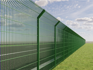 Заводская розетка, высококачественный оцинкованный стальной садовый забор с порошковым покрытием, <span class=keywords><strong>3</strong></span> шт., железный забор из кованого железа, стальная панель ограждения - Product Image 3