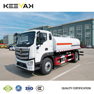 Camions-citernes à eau Foron économiques 12000 litres 6 roues, camion arroseur Euro 3 pour le nettoyage routier - Product Image 2