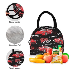 Cute Cartoon Car Custom Print <b>Students</b> Kids School Bag Kid's Cute <b>Backpack</b> Bag Set Children School Bag Set for Boys - Product Image 4