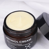 Ensemble de soins de la peau au rétinol éclaircissant les taches brunes avec logo personnalisé, formule à base d'acide hyaluronique et de vitamine C, formule à base de plantes anti-rides