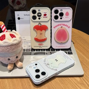 Design de dessin animé aux fruits d'été frais pour les coques <span class=keywords><strong>XR</strong></span>/Pro avec <span class=keywords><strong>protection</strong></span> 360° peinte - Product Image 2