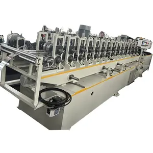 Width Adjustable Metal U Channel Steel Lining Profile Rolling Machine