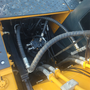 Moteur électrique écologique Hyundai 220-9s utilisé grande pelle 22 tonnes EPA certificat CE original pelle d'occasion en stock - Product Image 6