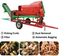 Récolteuse-égreneuse d'arachides à vendre – Machine de cueillette d'arachides