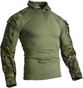 Maglia Tattica <span class=keywords><strong>VANDA</strong></span> Airsoft Gen 3 a Maniche Lunghe ad Asciugatura Rapida per Uomo, in Poliestere/Cotone, per Escursionismo e Caccia, Uniforme Mimetica - Product Image 2