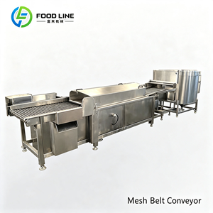 FOODLINE Friggitrice Elettrica Continua Sottovuoto in Acciaio Inox di Grado Commerciale, Basso Assorbimento di Olio per Cucina Sana - Product Image 4