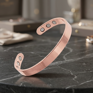 High Selling Adjustable <b>Copper</b> Cuff <b>Bracelets</b> for Arthritis Relief Classic Christian Cross Design for Women Men Anniversary - Product Image 2