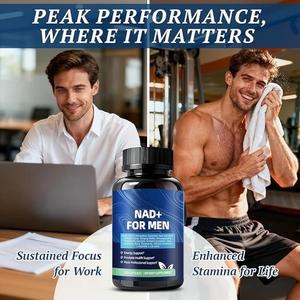 Capsule NAD+ Plus per Uomini, Supporto Energetico Professionale Maschile con CoQ10, Resveratrolo, <span class=keywords><strong>Quercetina</strong></span>, Saw Palmetto - Product Image 3