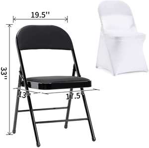 200Pcs Wedding Spandex Folding <strong>Chair</strong> <strong>Cover</strong> - Product Image 4