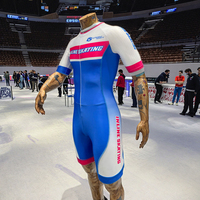 Combinaison de patinage à roulettes moulante en spandex/polyester à séchage rapide et respirante, vente directe d'usine, tailles plus grandes
