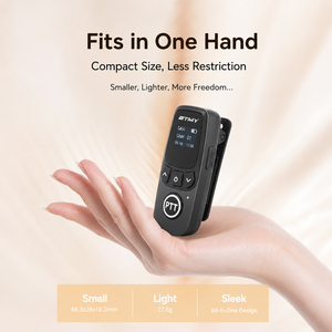 Mini Walkie Talkie 4G LTE con Auricular, 500KM de Alcance Global, Tarjeta SIM PTT, Auricular POC de Largo Alcance para Restaurante - Product Image 3