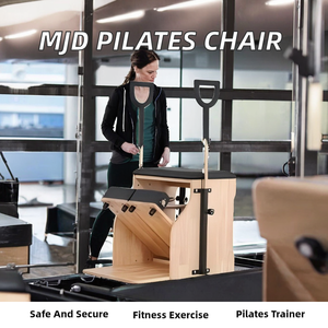 Chaise <span class=keywords><strong>de</strong></span> stabilité musculaire en bois d'érable personnalisée, ensemble Pilates cinq pièces avec fonction <span class=keywords><strong>de</strong></span> relaxation musculaire, améliore la <span class=keywords><strong>posture</strong></span> corporelle - Product Image 4