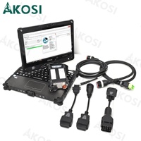 Herramienta de Diagnóstico para Camiones y Excavadoras VOCOM II VOCOM2 VCADS 88894000 EURO6 V2.8 PTT Premium Tech Tool con Laptop Getac V100