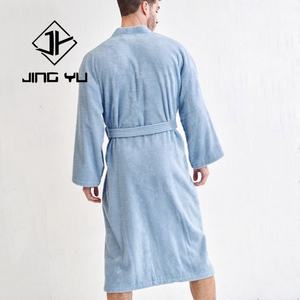 Albornoz de Lujo para Hotel y Spa, Personalizado, Unisex, Cálido para Invierno, Ropa de Dormir Unisex, Albornoz Suave de Poliéster para Hombre - Product Image 2