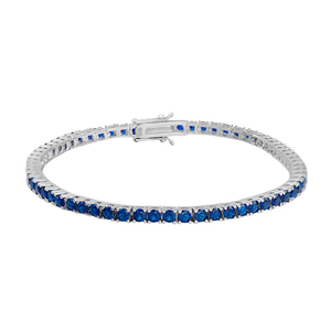 Braccialetti a catena sottile regolabili da donna con zirconi - Product Image 6