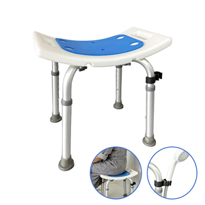 Silla de Ducha, Taburete de Ducha Ajustable con Ventosas, Asiento de Ducha <span class=keywords><strong>para</strong></span> Interior de la Bañera, Banco de Baño <span class=keywords><strong>para</strong></span> Personas Mayores y Discapacitadas - Product Image 1