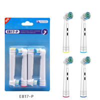 Kepala Sikat Gigi Pengganti Bulu Halus Dupont Elektrik Grosir untuk Oral B