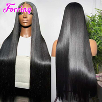 Fournisseur Alibaba de premier plan : Perruques chinoises en cheveux naturels vierges vietnamiens, alignées aux cuticules, avec dentelle frontale pour femmes noires