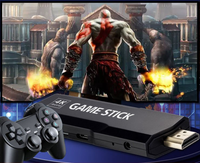 Console de jeu TV 4K, prix d'usine, sortie HD avec manette de jeu sans fil 2.4g, Mini boîte de jeu rétro familiale pour jeux vidéo PS1
