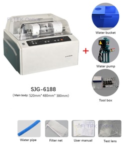 Équipement d'optométrie : Meuleuse automatique de verres SJG-618, équipement de magasin pour opticiens, pour la découpe de verres SJG-6188 - Product Image 3