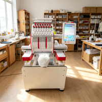 Machine à broder informatisée avec fonction de programmation avancée pour la création de motifs créatifs