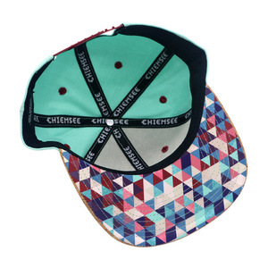 หมวกแก๊ปฮิปฮอปแบบปรับแต่งได้ 6 แผง สีดำ หมวกแก๊ปแบบ Snapback 7 แผง พร้อมโลโก้สั่งทำ - Product Image 3