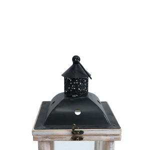 Đèn Lồng Nến Gỗ Bán Chạy Nhất Hình Chữ Nhật Màu Gỗ Đau Khổ Trang Trí Nhà Cửa Ngoài Trời Và Trong Nhà Tùy Chỉnh BSCI 100 Chiếc - Product Image 6