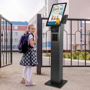 Kiosco de Autoservicio con Pantalla Táctil Capacitiva HD de 15.6/18.5/21.5 Pulgadas, Impresora de Recibos con Código QR, para Cantina o Cafetería, a Bajo Precio - Product Image 1