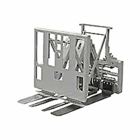Gerbeur électrique intelligent de palettes 10T avec pneus solides 4WD à profil bas pour les terrains accidentés améliore l'efficacité du stockage