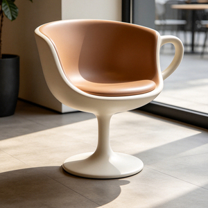 Silla Gigante de Fibra de Vidrio, Silla Tipo Taza, Muebles Comerciales para Salas de Espera de Aeropuertos y Asientos en Áreas Públicas - Product Image 6