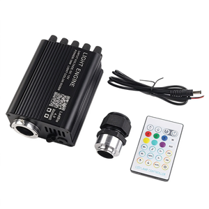 Kit de Iluminación de Fibra Óptica de 16W, Juego de Cables LED RGBW para Decoración Interior de Automóviles - Product Image 2