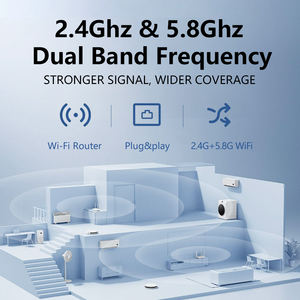 מודם אלחוטי כיס דו-תדרי Olax F95 2.4g 5.8g 4G LTE עם תמיכה ב-16 משתמשים, מהירות 300Mbps, נתב USB עם חריץ לכרטיס סים - Product Image 3