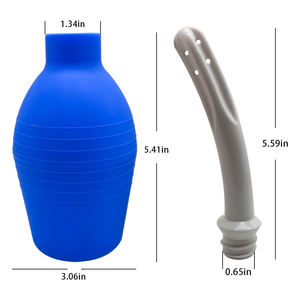 Bombilla de Enema Anal para ducha Vaginal de 310ml, bola erótica de limpieza de gran capacidad, suministros para adultos, <span class=keywords><strong>ano</strong></span> Vaginal - Product Image 5
